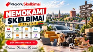 NEMOKAMI SKELBIMAI Lietuvoje: išsamus gidas, kaip saugiai atiduoti ir pasiimti daiktus be apgavysčių ir galvos skausmo